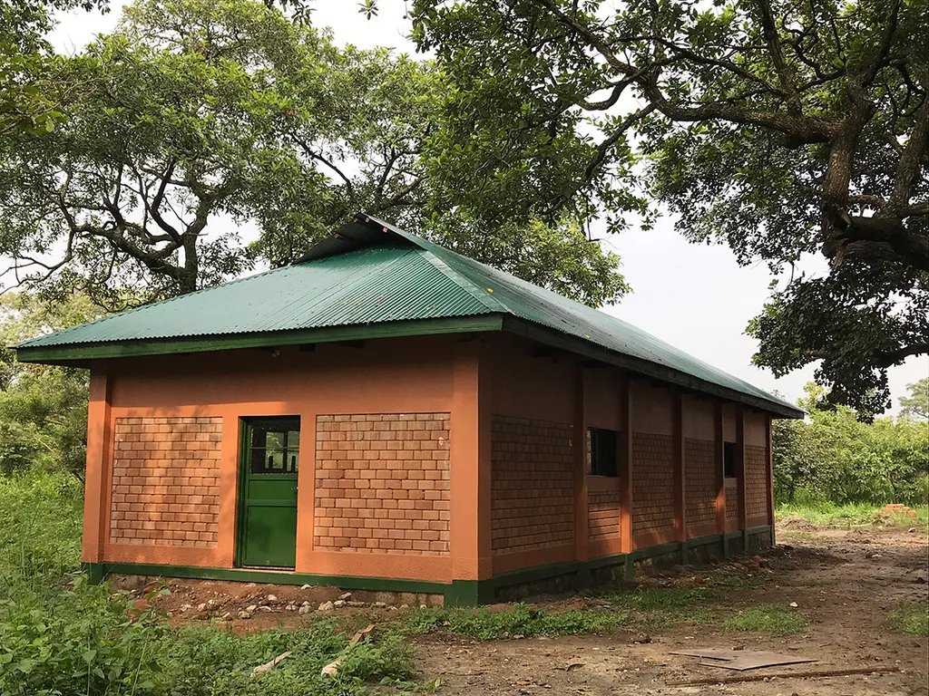 Dormitory at Camp Dungu